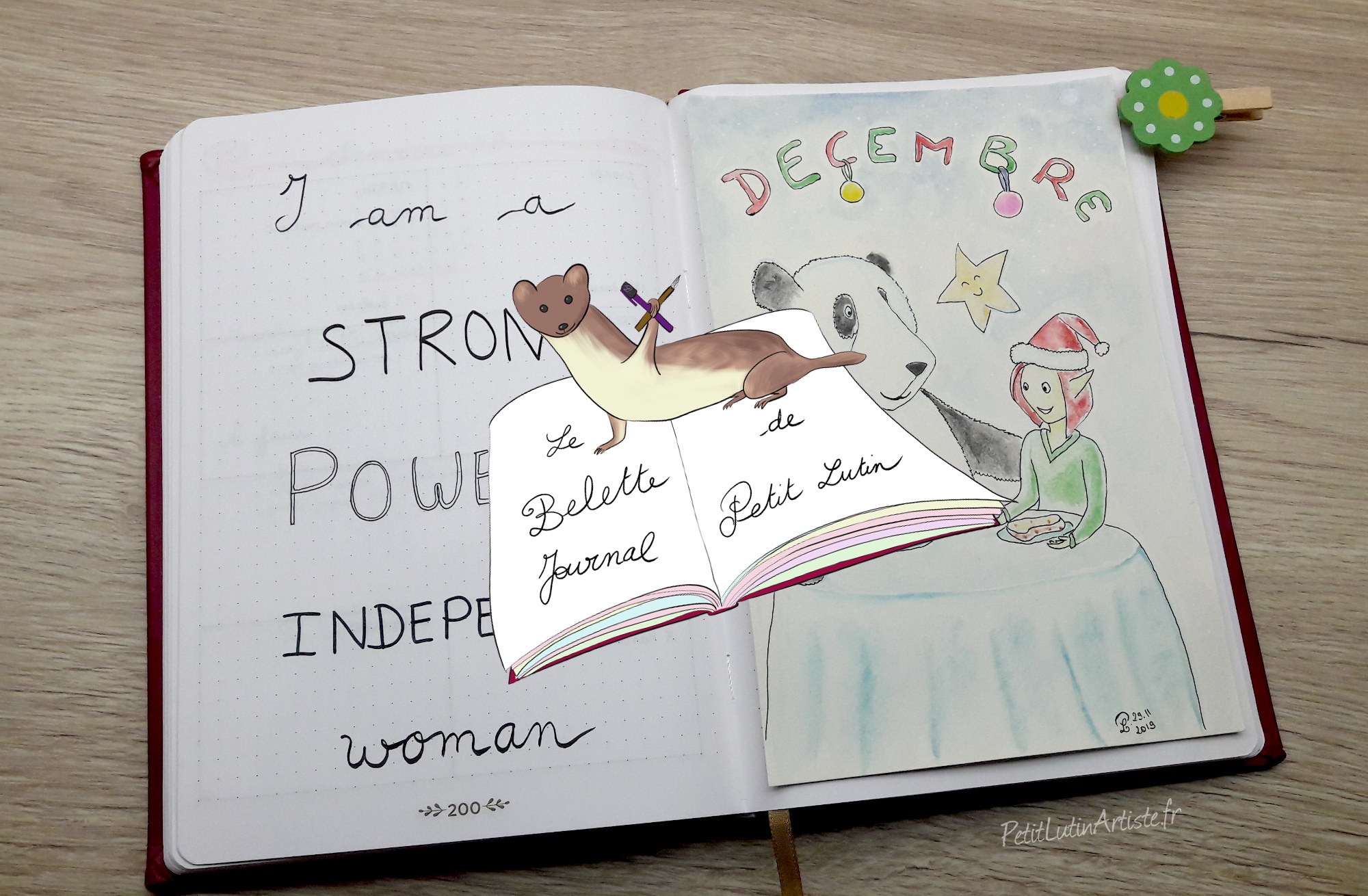 belette journal plan with me decembre 2019